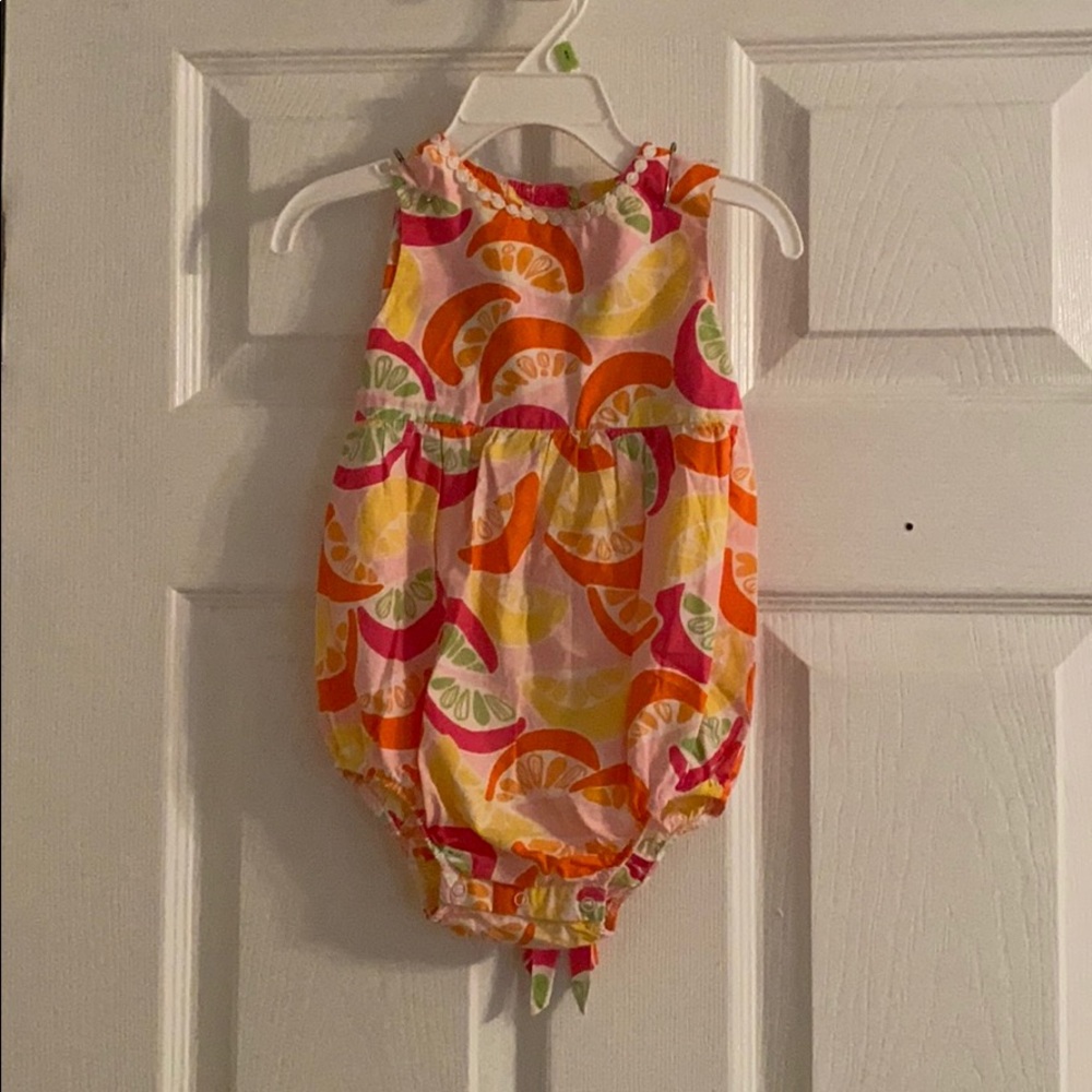 Lily Pulitzer bubble onesie